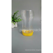 500g Plastic Squeeze Honey Bottle with Silicone Valve Cap (PPC-PHB-27)